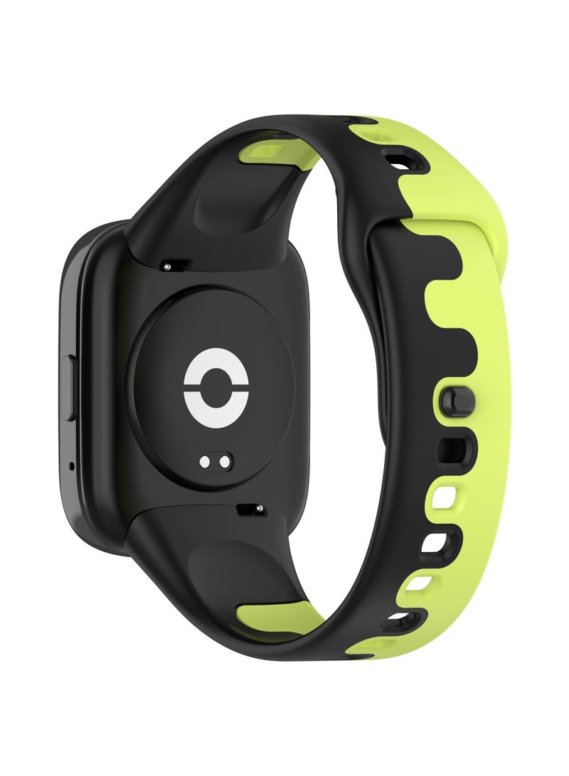 1Pcs Watch band for Redmi watch3 lite/Active watch strap Black/Green 22mm - Image 2