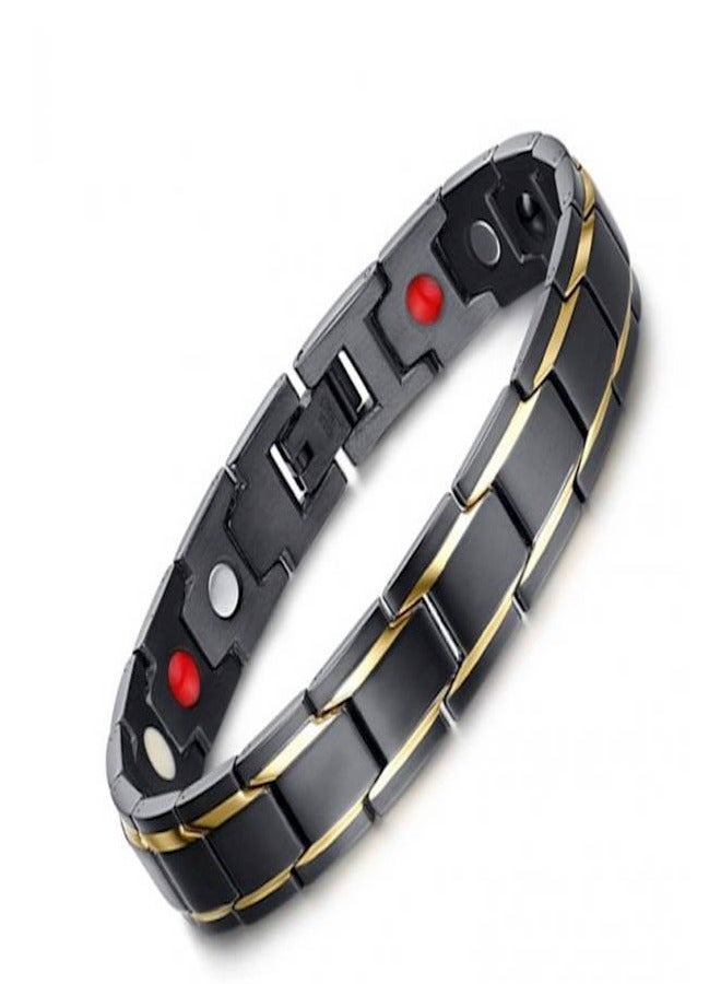 سوار رابط من الفولاذ المقاوم للصدأ المغناطيسي - Image 2