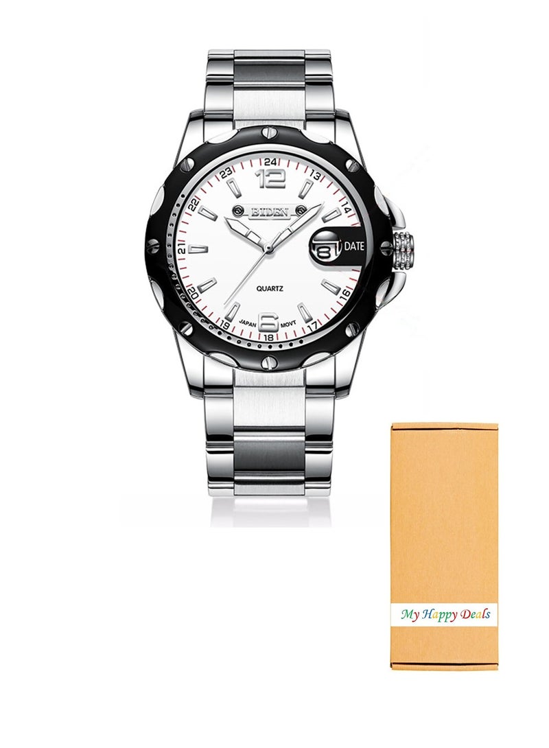 BIDEN Luxury Quartz Business Waterproof Men's Wrist watch - Image 1