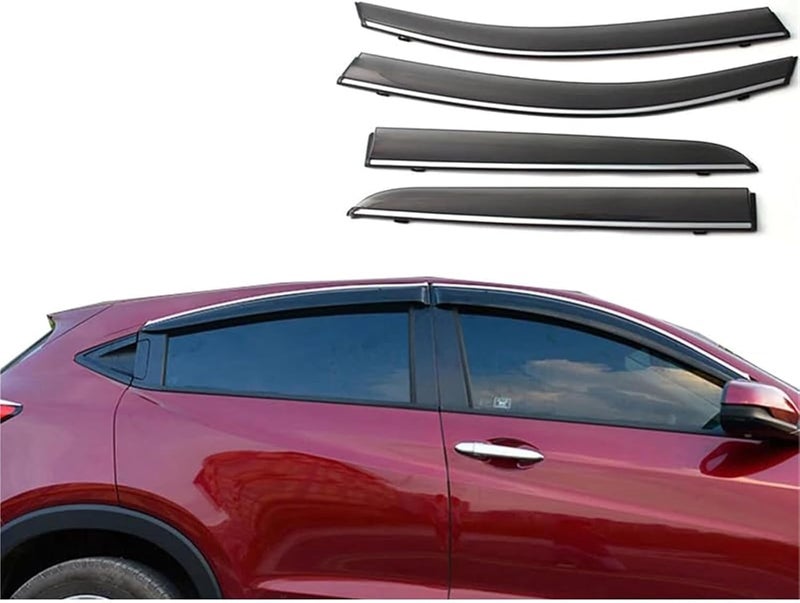 QASULER Car Window Deflectors for Vezel MK2-RV 2022-2024 - Image 2