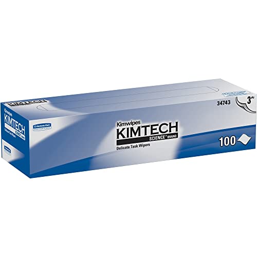 Kimberly-Clark Kimberly Clark Safety 34743 White Kimwipes Delicate Task Wipers, 3-ply - Image 2