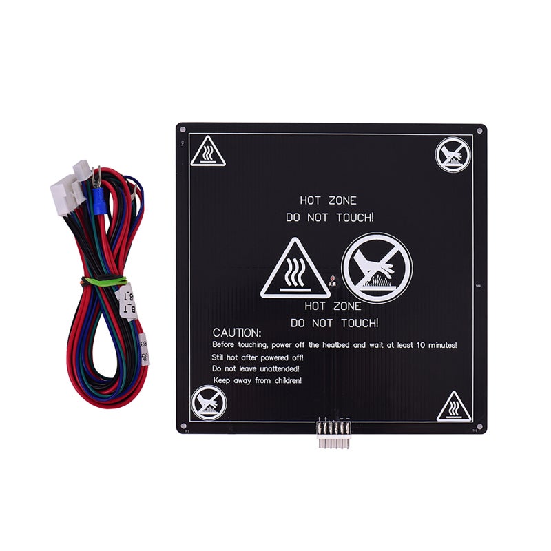 3D Printer Accessories 220 * 220 * 3mm High-Quality Aluminum Alloy Plate - Heat-Resistant Warp-Proof 3D Printer Parts for Anet A8/A6/A2, TRONXY P802M and Adaptive 3D Printers - Image 2