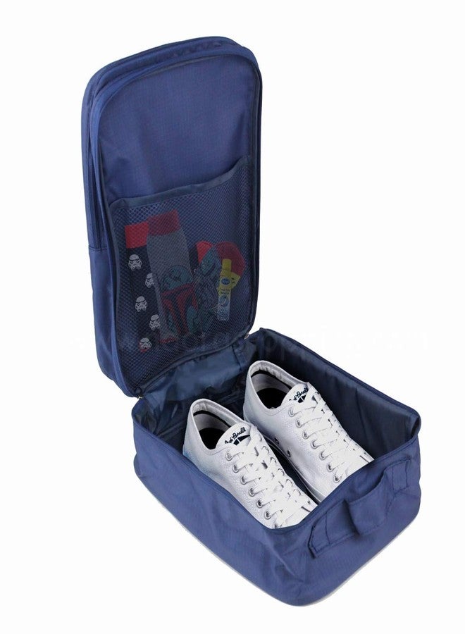 Moxtiza Shoes Bag for Travel | Footwear Organizer Pouch | Multi-Purpose Portable Foldable Organizer | Travelling Shoe Holder Storage Bag (Multi Colour) - Image 4