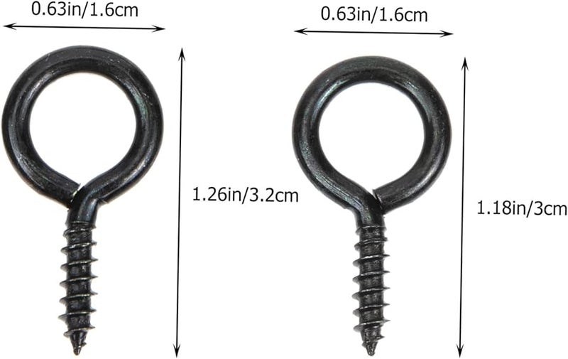 مسامير عين ذاتية التنظيف ثقيلة الواجب 30 قطعة للجراج، داخلية وخارجية، معدنية - Image 3