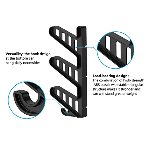 Hikeen Skateboard Rack Wall Mount Skateboard Storage Rack Skateboard Holder, Load Bearing Skateboard Rack, Vertical Space Saving Design - Image 4