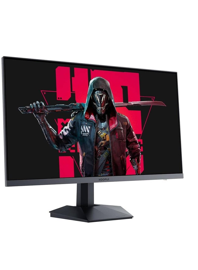 KOORUI KOORUI GN02 27" FHD VA Gaming Monitor 240hz Refresh Rate, 1ms Response Time, DCI-P3 90% Color Gamut, Adaptive Sync, 1920 x 1080, HDMI, DisplayPort, Black  - Image 2