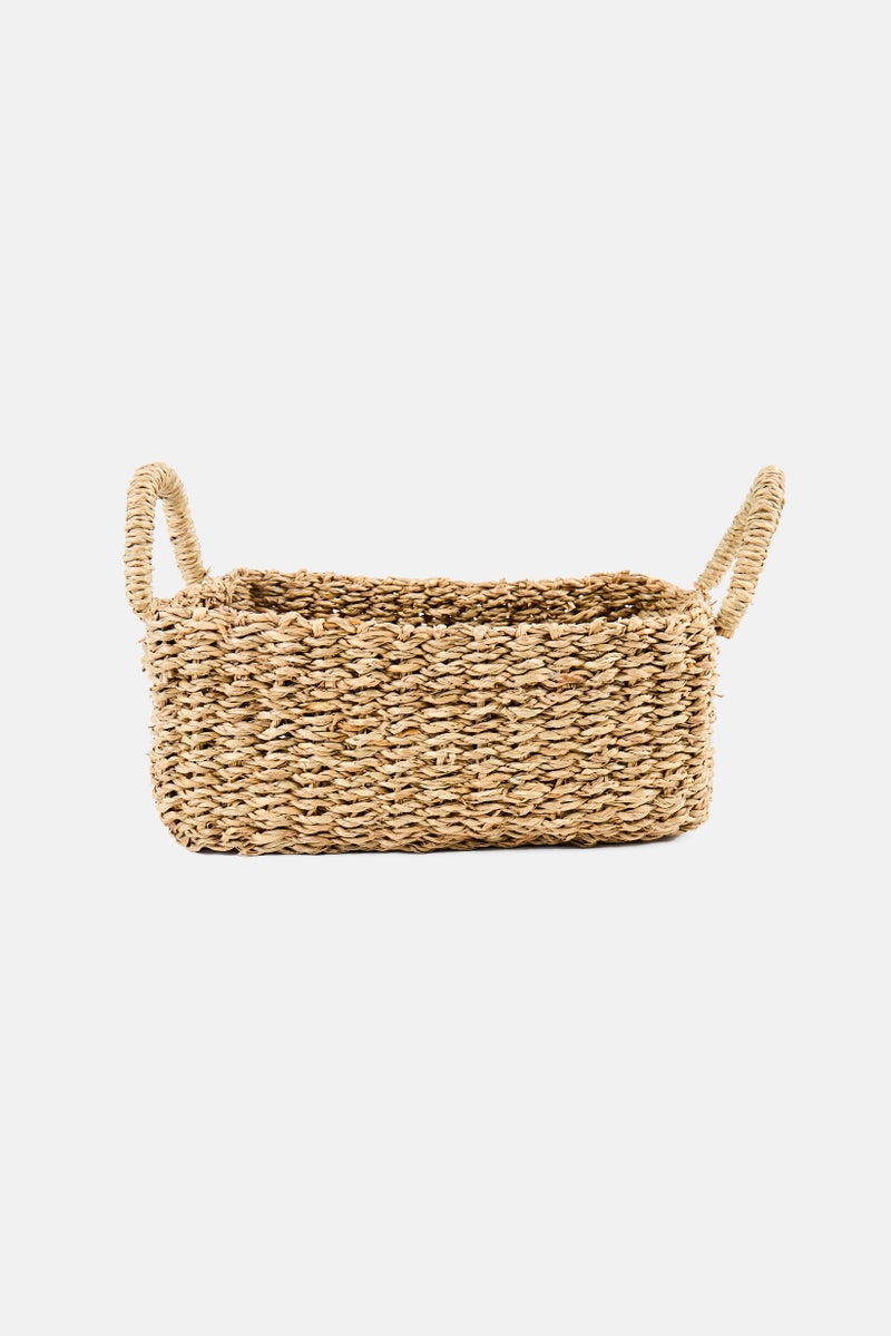 Muy Mucho Rectangular Tray 25 x 15 x 11 cm, Natural  - Image 1