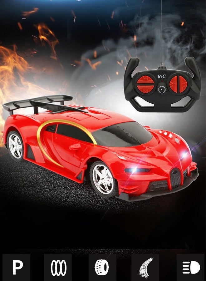 Remote Control Car for Kids, Remote Control Suitable for Boys and Girls, 2.4GHz Rechargeable Remote Control Model Electric Sport Racing Hobby Toy for Kids 6+ - Image 1