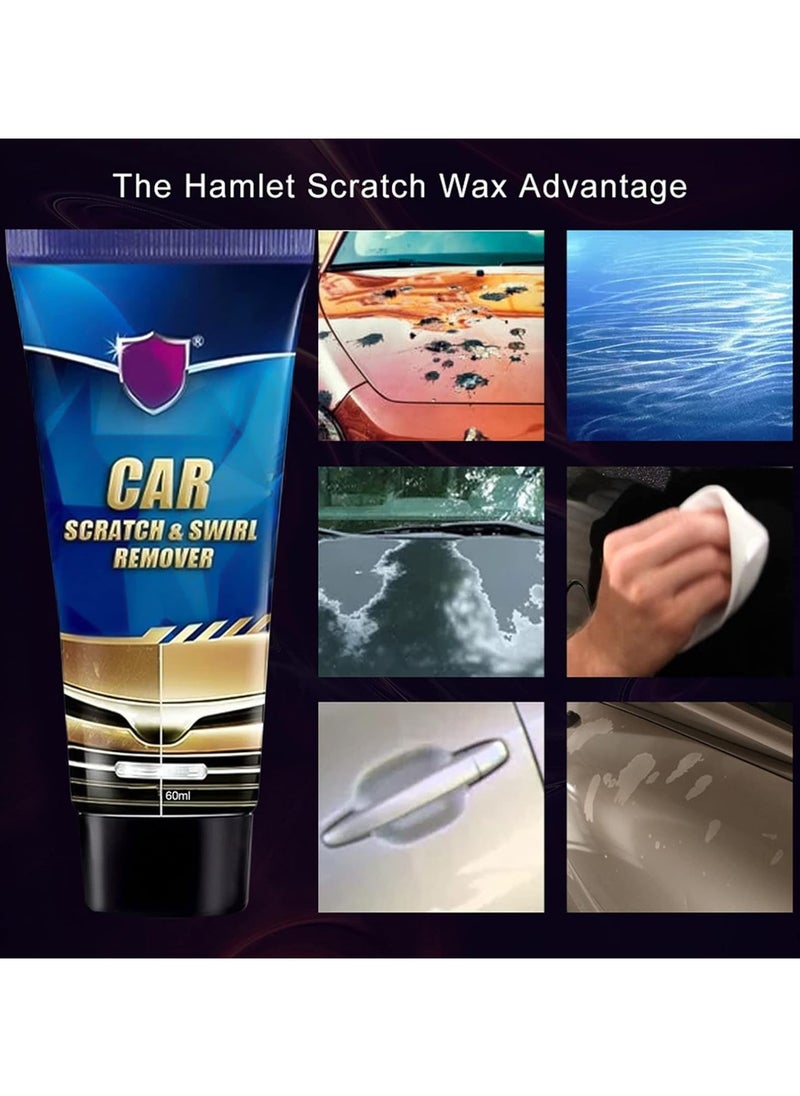 DubaiGallery 60ml Car Scratch Repair Polishing Wax Nano Anti Scratch Cream Car Scratch Repair Paint Car Scratch  - Image 4