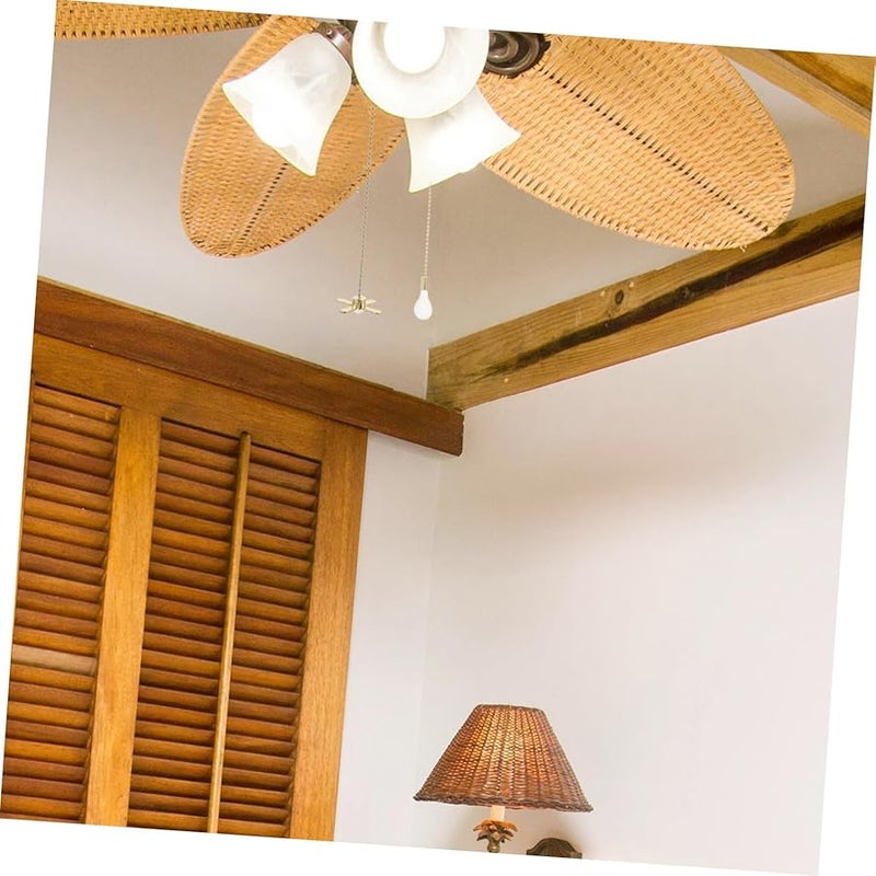 Vintage Ceiling Fan Pull Chain Extension Light Bulb Design Easy Install Home Decor - Image 3