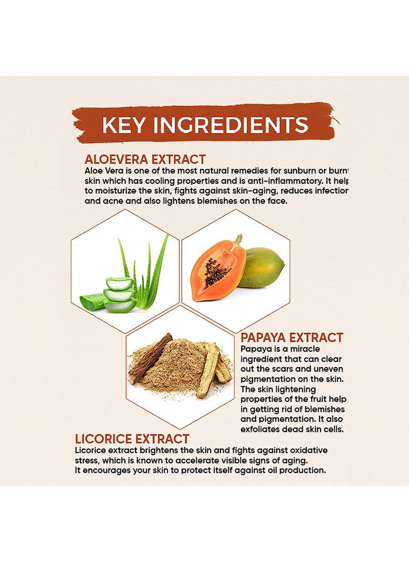 Oshea Herbals Papaya Clean Anti Blemishes Face Pack 100g - Image 5