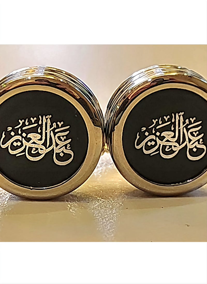 Generic - Elegant and Unique Men's Silver Cufflinks with Different Names - Image 1