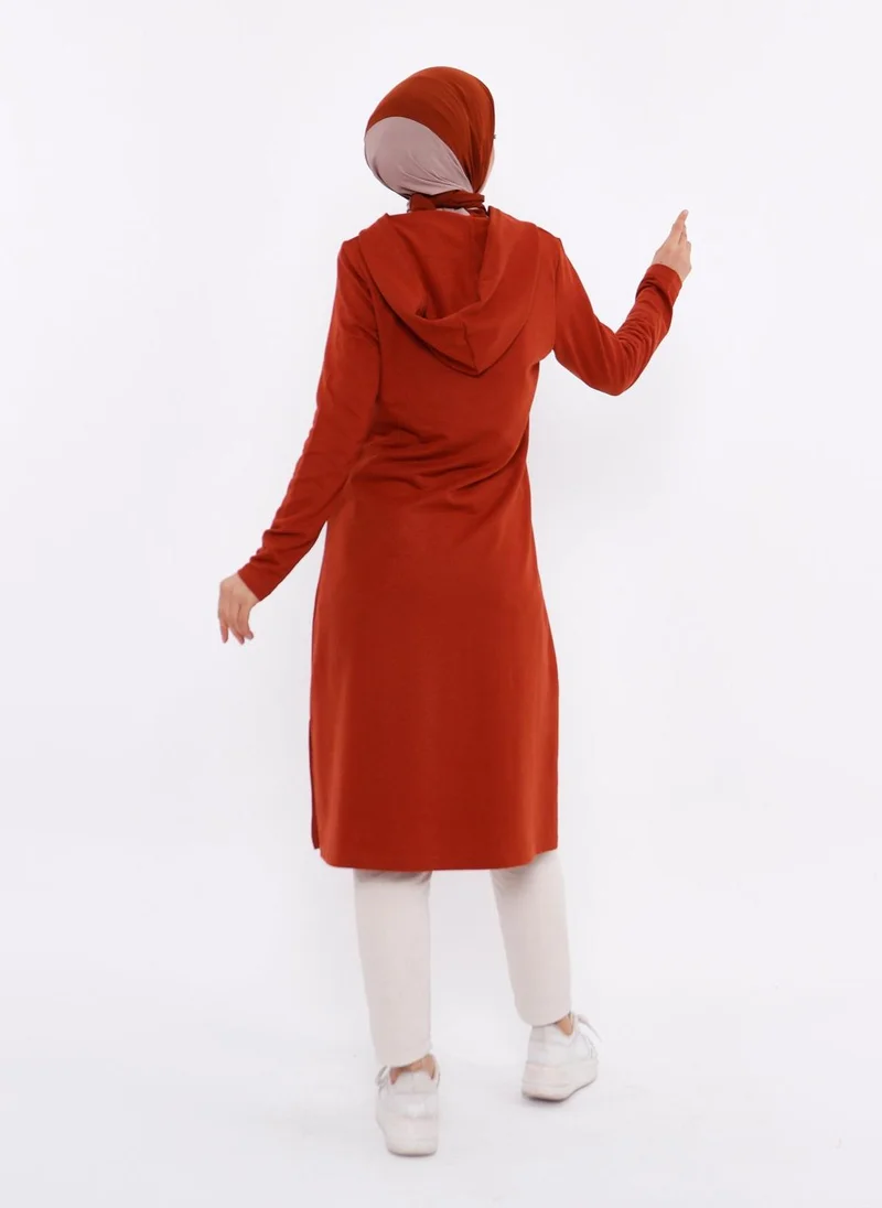 Bwest - Brick Red - Sweat-shirt - Bwest