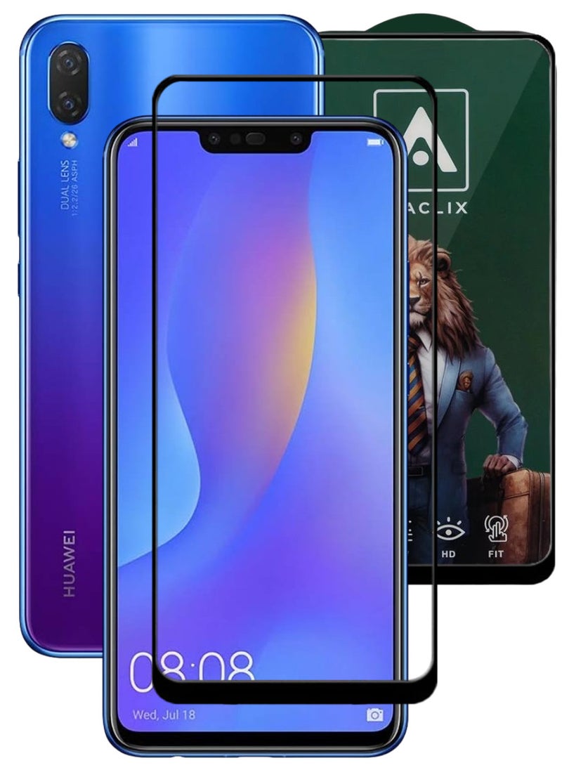 ACLIX Antistatic ESD Dustproof Premium Quality High Definition Tempered Glass Screen Protector Designed For Huawei nova 3i - Image 1