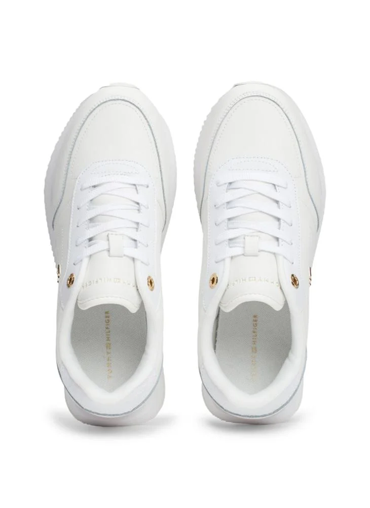 تومي هيلفيغر Lace Up Low Top Sneakers
