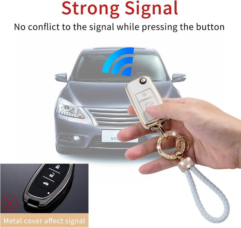 Gematay Key Fob Cover Compatible with VW - Image 3