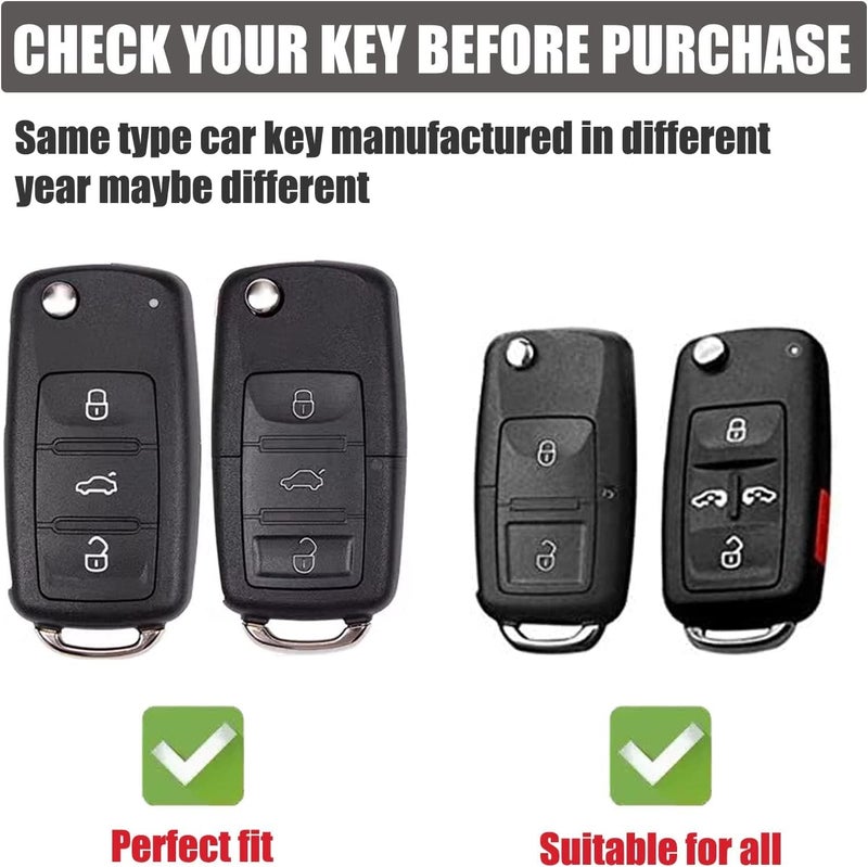 Gematay Key Fob Cover Compatible with VW - Image 2