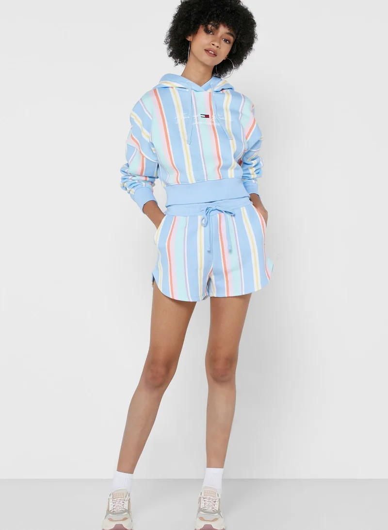 TOMMY JEANS Striped Shorts