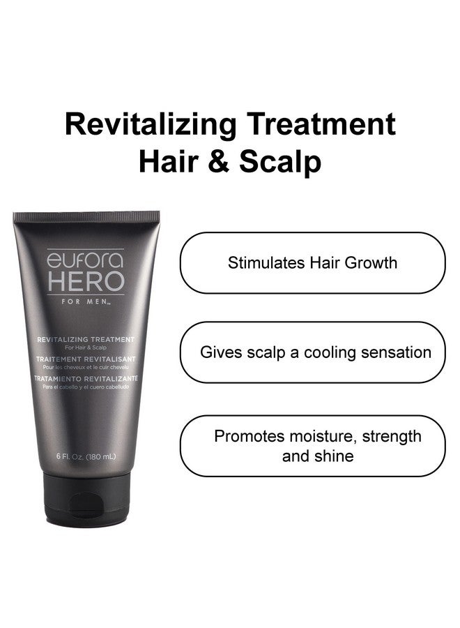 يوفورا علاج يوفورا هيرو مين المنعش للشعر وفروة الرأس (6 أونصة) - Image 2