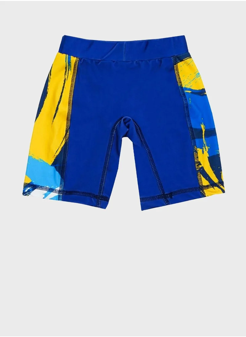 BOLD&KO Kids Printed 2 Piece Swim Set