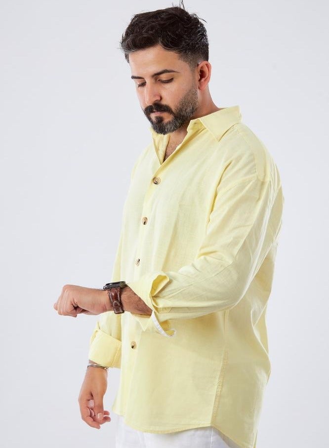 OtherMax Natural linen shirt - Image 4