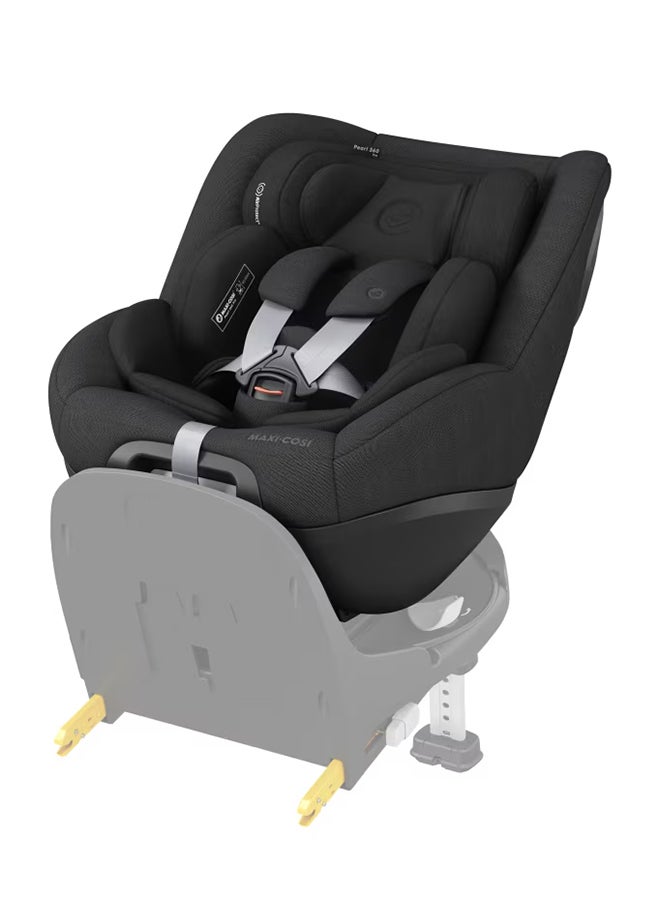 Maxi-Cosi Pearl 360 Pro Newborn Inlay, Designed For Pearl 360 Rotating Car Seat, 0 - 3 Months, Authentic Black, 2 Year Warranty - Image 3