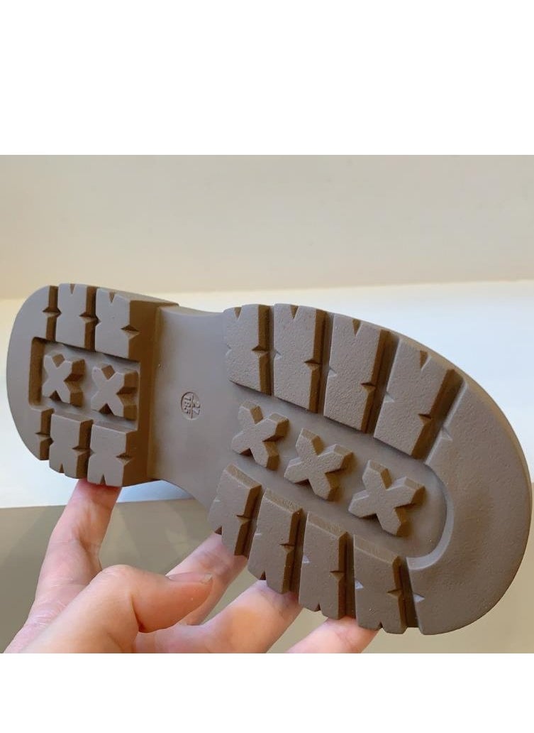 Generic Children's Yellow Boots, Martin Boots, Fashionable And Personalized Short Boots  - Image 4