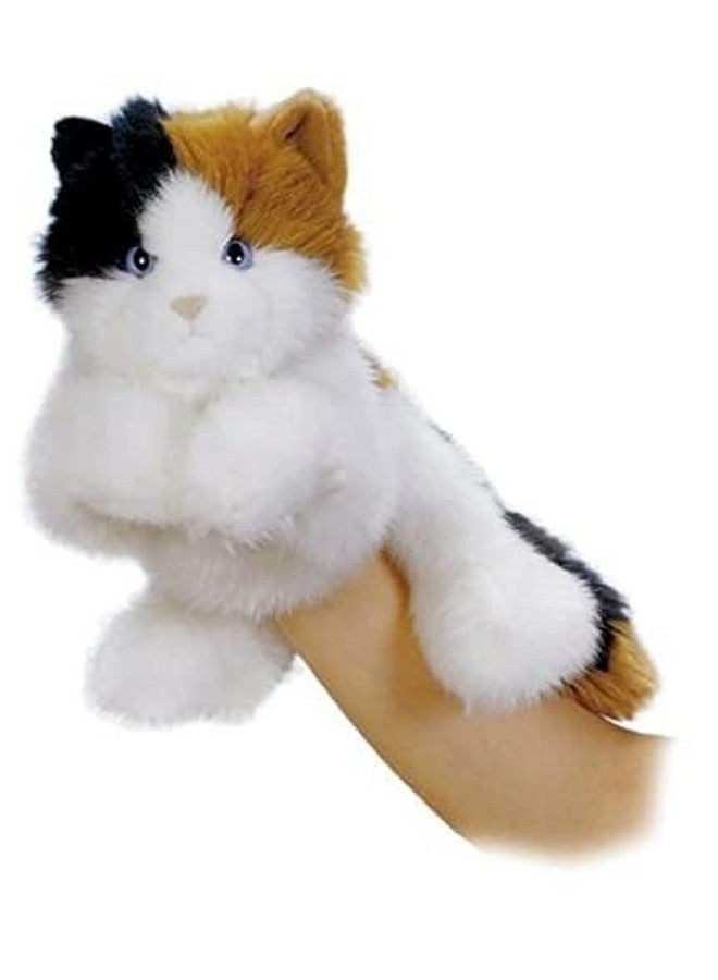 Aurora® Interactive Hand Puppet Esmeralda™ Stuffed Animal - Storytelling Adventures - Playful Learning - White 11 Inches - Image 3