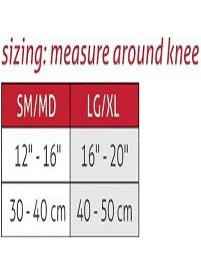 Mueller Elastic Open Patella Knee Stabilizer Sleeve, For Men And Women, Black, S/M - Image 5