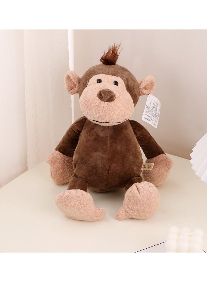 Forest Animal Doll Monkey Doll 24cm Kids Toys Birthday Holiday Gifts - Image 1