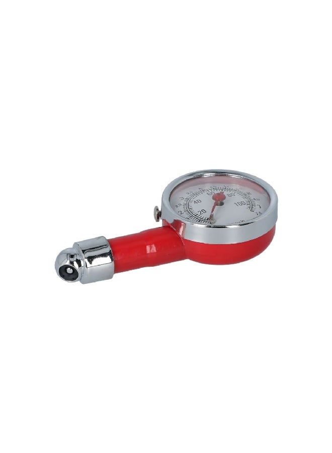 Blazing Ledz Dial Tire Gauge Red and Silver 13.8 x 3.6 x 7.6 cm 702283 - Image 3