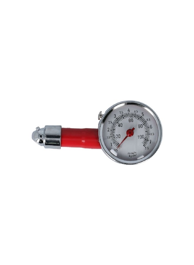 Blazing Ledz Dial Tire Gauge Red and Silver 13.8 x 3.6 x 7.6 cm 702283 - Image 2