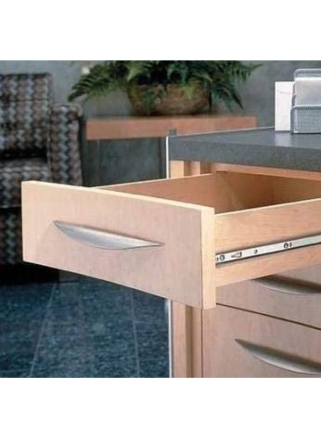 ROBUSTLINE 3 Fold Full Extension Soft Closing Steel Ball Bearing Drawer Slide - High Quality Side Mounted 53Mmx90Cm - 36 - Image 4