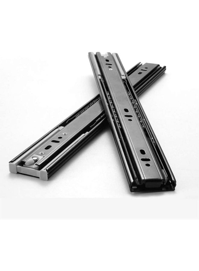 ROBUSTLINE 3 Fold Full Extension Soft Closing Steel Ball Bearing Drawer Slide - High Quality Side Mounted 53Mmx90Cm - 36 - Image 1