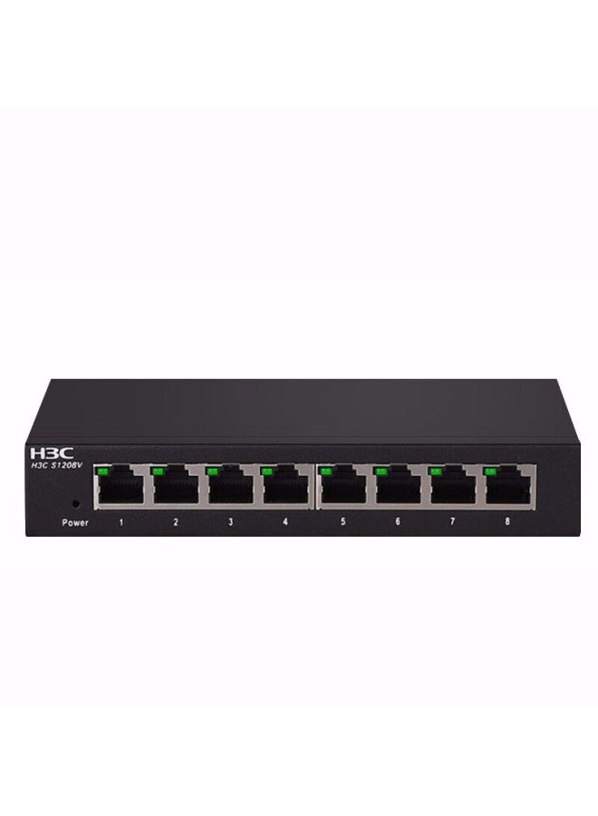 H3c Plug And Play Ethernet Splitter 8-port Gigabit Unmanaged Enterprise Desktop Network Switch S1208v - Image 3