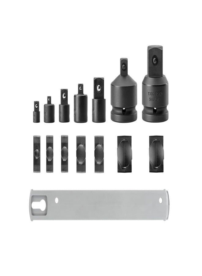 TEKTON 1/4, 3/8, 1/2, 3/4 Inch Drive Impact Adapter/Reducer Set with Rail (7-Piece) | SIA99127 - Image 2