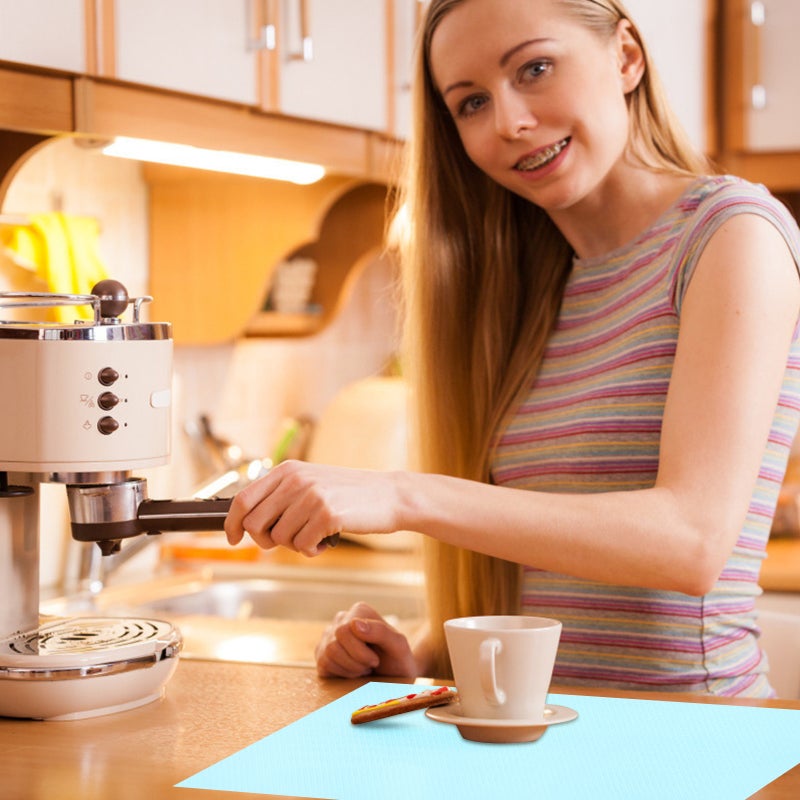 🍳 بطانات درج قابلة للغسل لمستلزمات الثلاجة من مادة إيفا للمطبخ - Image 3