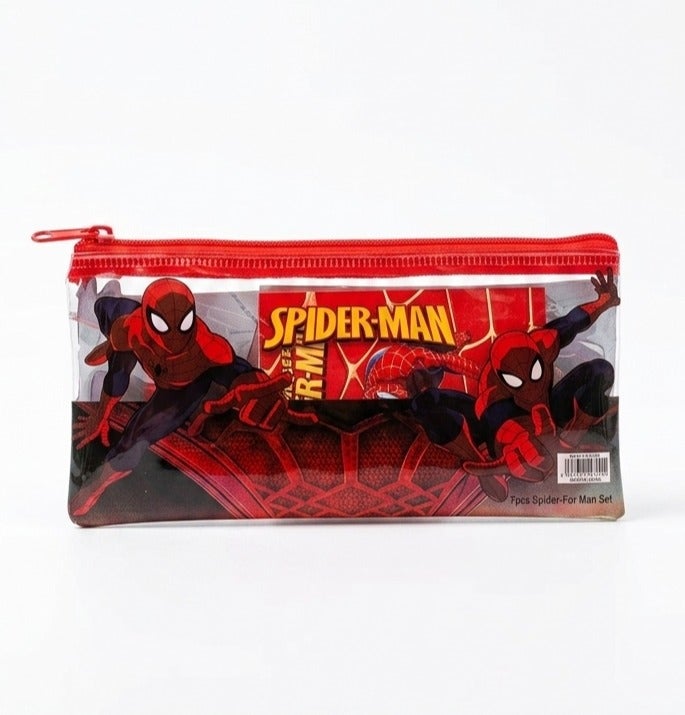 SPIDERMAN Spider-Man Pencil Case Set with Stationery - Image 3