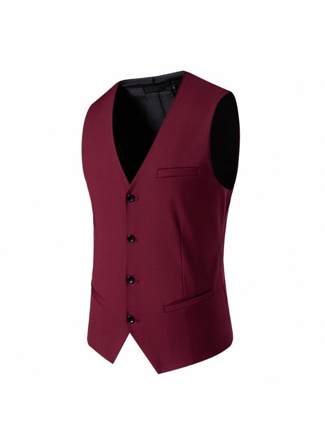 Shougu New Fashionable Casual Men's Suit Vest  - Image 1