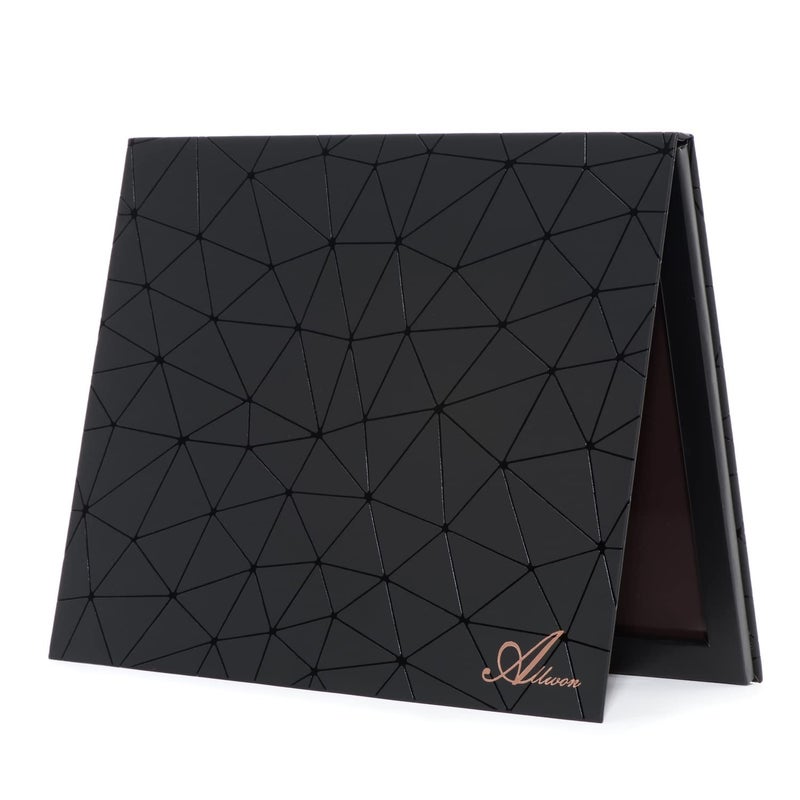 Allwon Extra Large Magnetic Palette Empty Makeup Palette for Eyeshadow Lipstick Blush Powder (Diamond shape) - Image 1