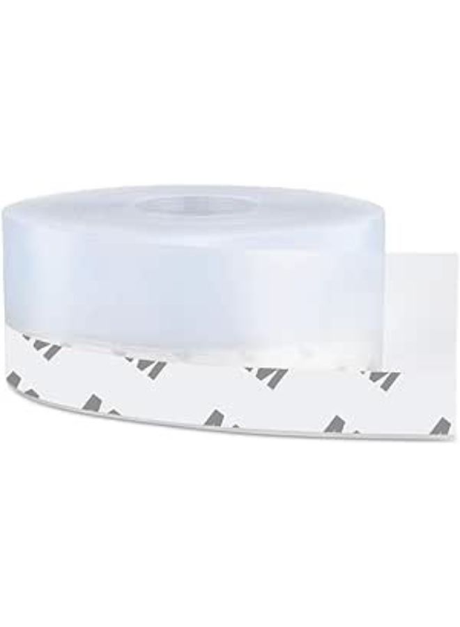 TEGRILO Weather Stripping Door Seal Silicone Door Bottom Seal Soundproof Weather Stripping Anti-Collision Adhesive Solid Seal Strip for Doors and Windows Gaps - Image 1