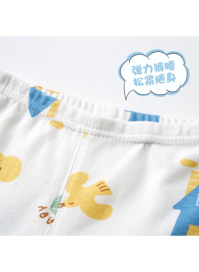 Doxiluka Baby Thermal Underwear Spring/autumn Cotton Kids Pajamas Boys Girls Homewear Toddler Underwear 100% Cotton Separates Set - Image 3