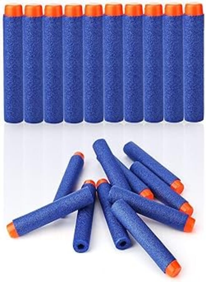 Inditradition Plastic Form Toy Bullet Darts | for Kids Toy Guns (Pack of 20)