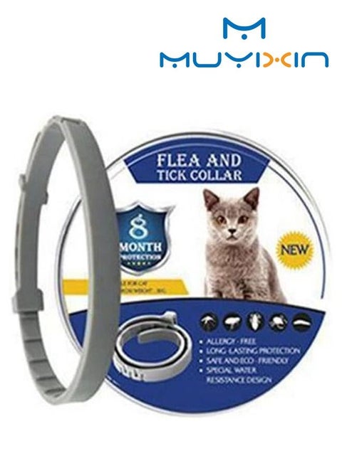 Flea and Tick Collar for Dogs Flea and Tick Treatment and Prevention for Dogs/Cats up to 8 Month One Size Fits All 100% Natural Ingredients