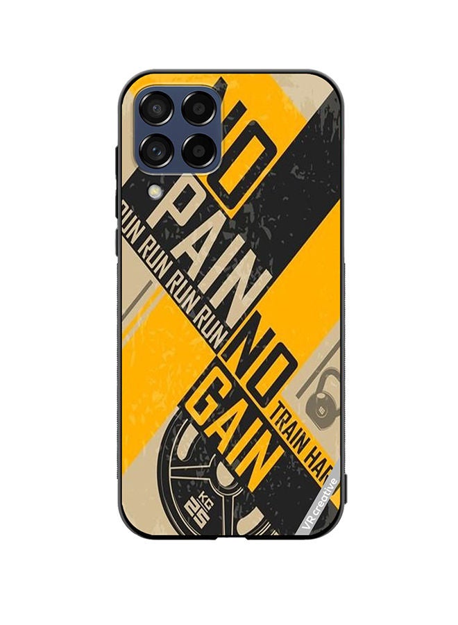 VR CREATIVE Protective Case Cover For Samsung Galaxy M53 No Pain No Gain Design Multicolour - Image 1