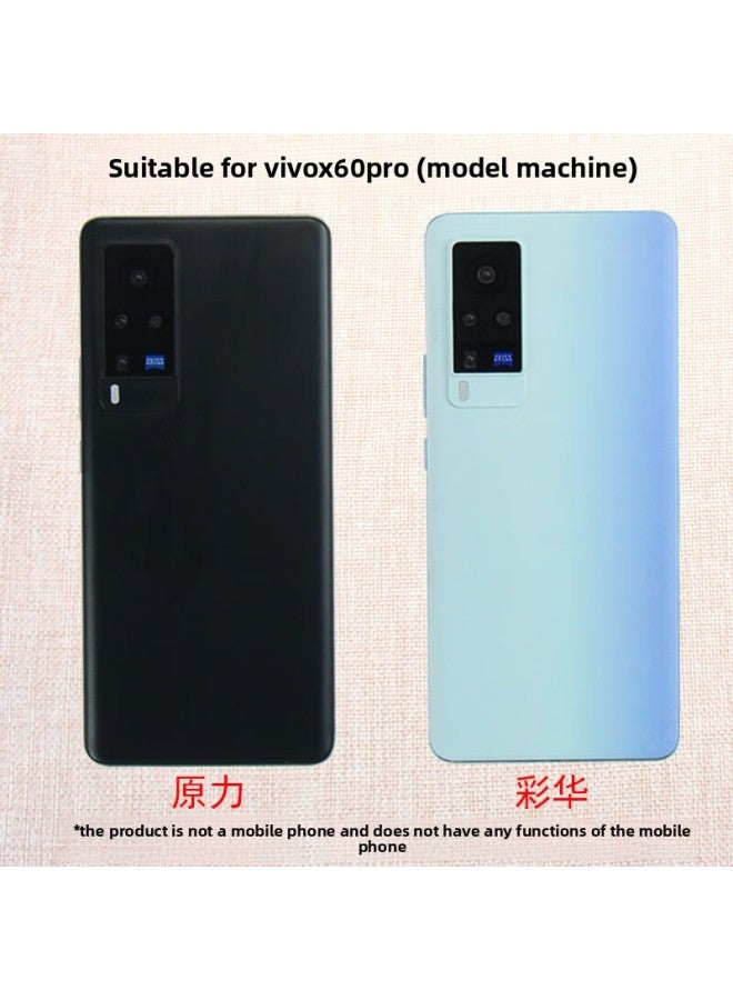 BA Gang Mobile Phone Model Is Suitable For VIVOX60 Mobile Phone Model VIVOX60PRO Simulation Counter Display Model-Applicable Models:Black Screen-VIVOX60 Glass Shimmer White  - Image 2