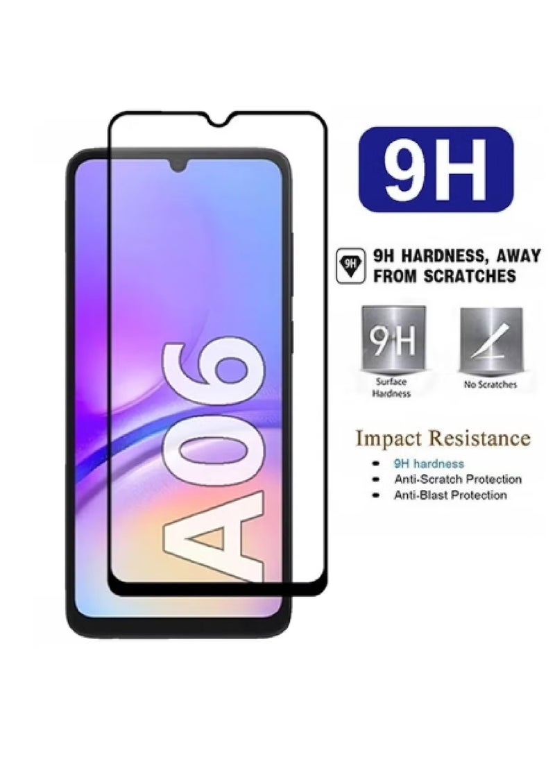MOBM Samsung Galaxy A06 Magnetic Clear Case with Grey Ring with Privacy Screen Protector and Tempered Glass Pack of 3 - Image 4