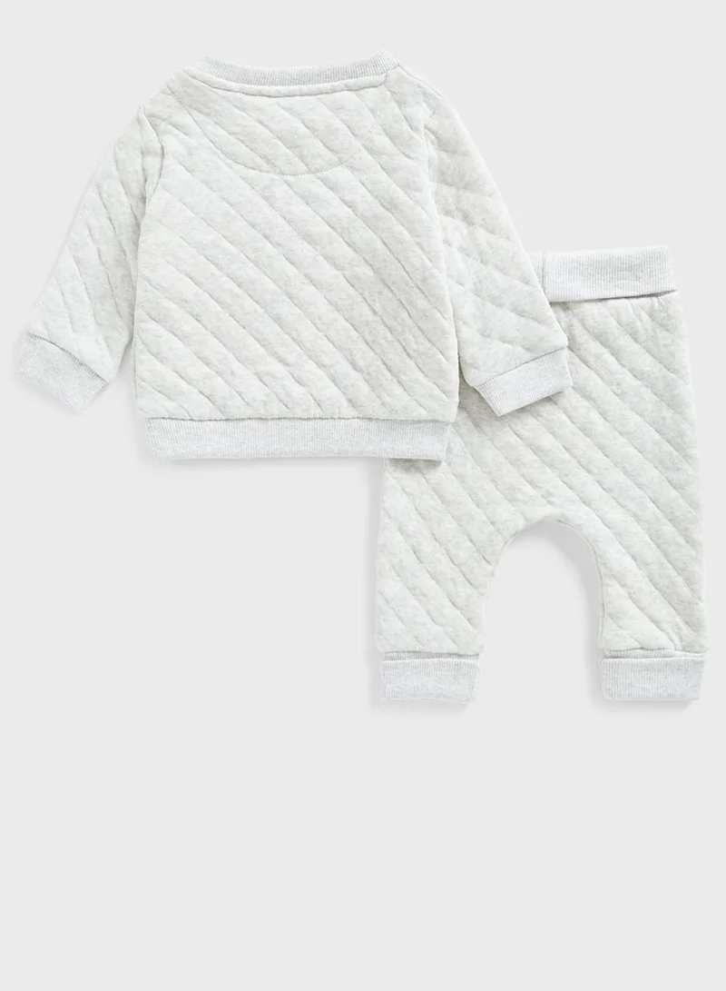 mothercare Dinosaur Quilted Jog Set