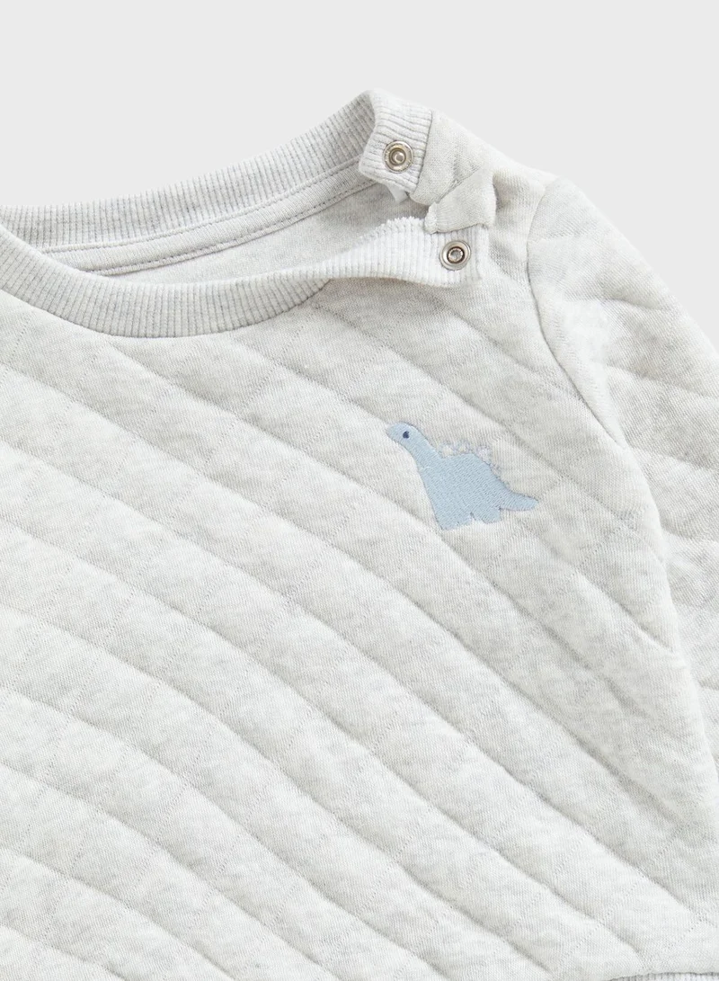 mothercare Dinosaur Quilted Jog Set