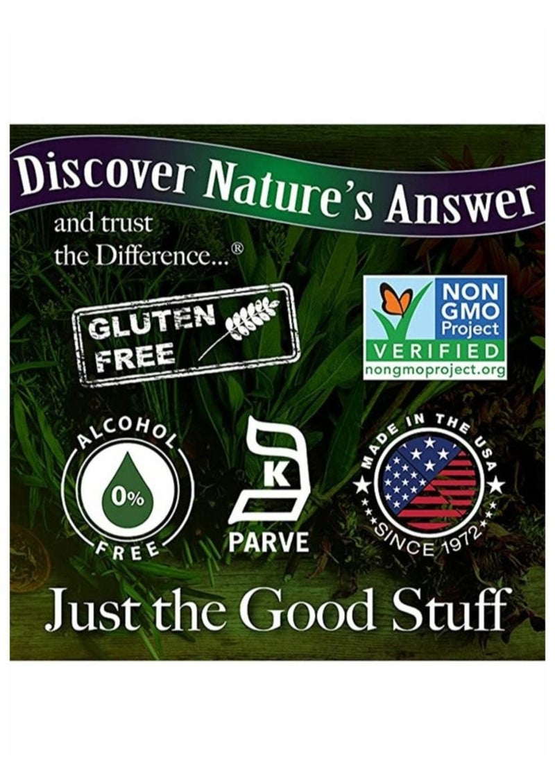 NATURE'S ANSWER Licorice Root Herbal Supplement 30 ML  - Image 2